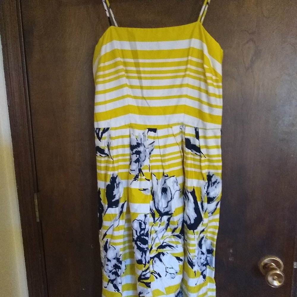 Yellow Spring Short Sun Dress